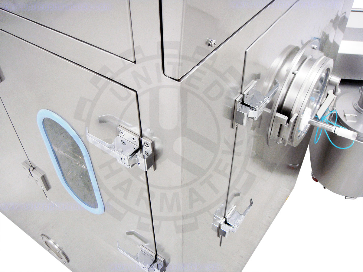 Enclosed Film Coating Machine