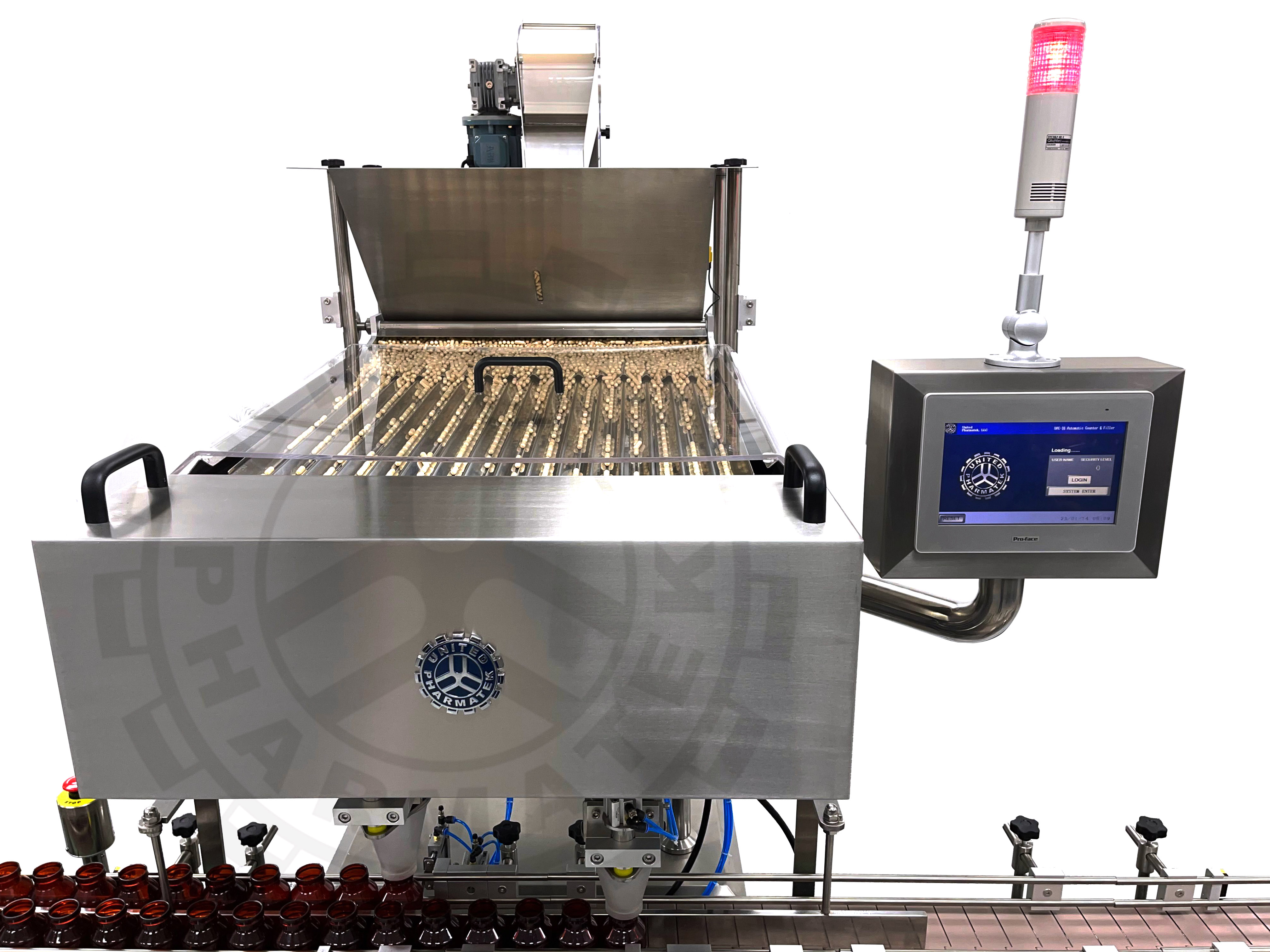 UAC Counter Panasonic Color Touch Screen Interface