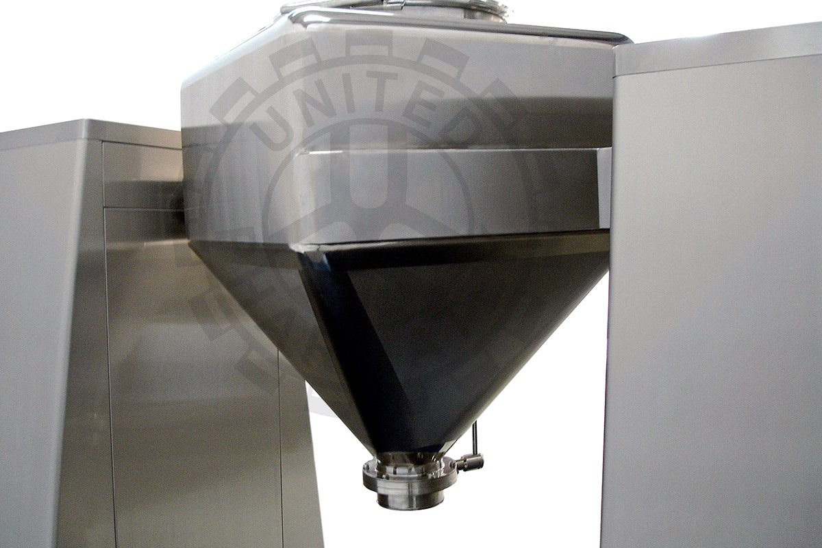 Single Side Square Cone Powder Blender